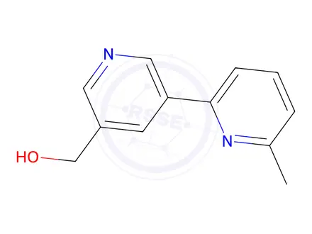 Chemical structure of (6-Methyl-[2,3'-bipyridin]-5'-yl)methanol