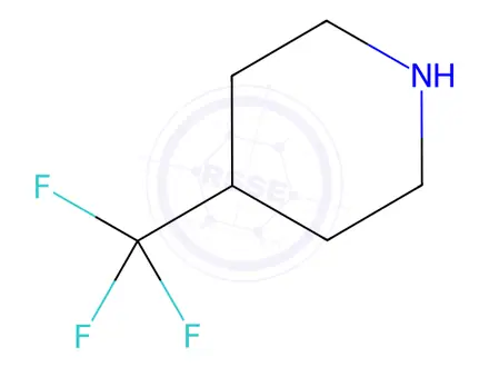 Chemical structure of 4-(Trifluoromethyl)piperidine