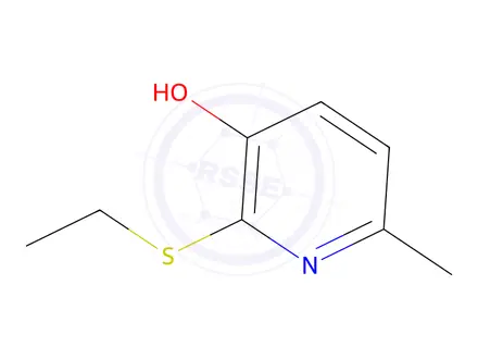 Chemical structure of 2-(Ethylthio)-6-methyl-3-pyridinol