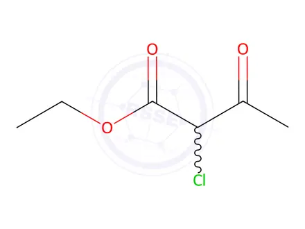 Chemical structure of Ethyl 2-chloroacetoacetate