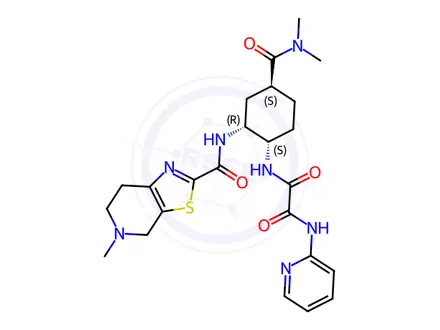 Chemical structure of Edoxaban Impurity 250