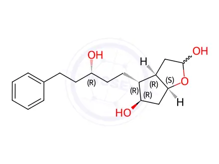 Chemical structure of Latanoprost Lactol