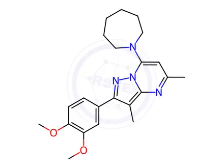 Chemical structure of T-00127-HEV1 Impurity 63
