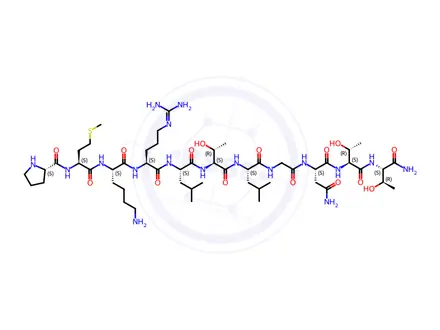 Chemical structure of peptide 8A
