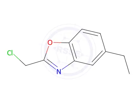 Chemical structure of 2-(Chloromethyl)-5-ethylbenzo[d]oxazole
