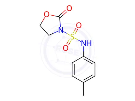 Chemical structure of 2-Oxo-N-(p-tolyl)oxazolidine-3-sulfonamide