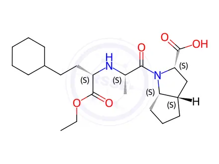 Chemical structure of Ramipril EP Impurity C