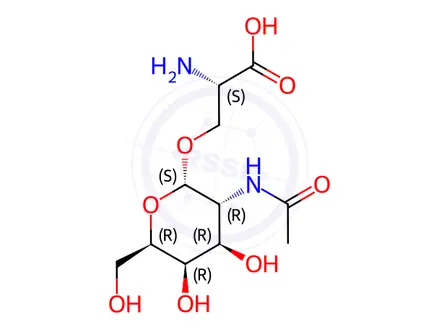 Chemical structure of Galactose Impurity 9 (Tn Epitope)