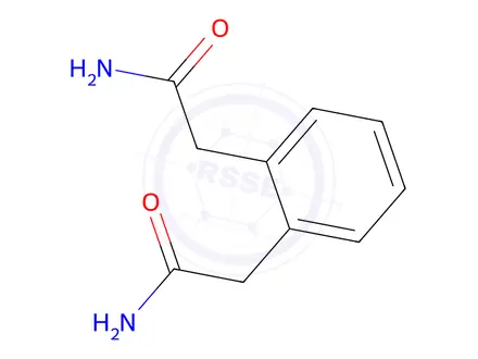 Chemical structure of 2,2'-(1,2-Phenylene)diacetamide