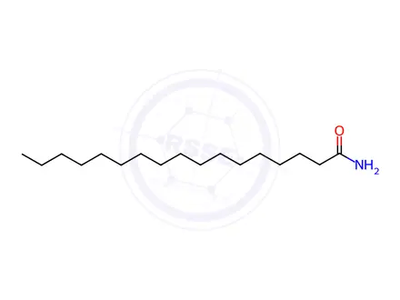Chemical structure of Heptadecanamide