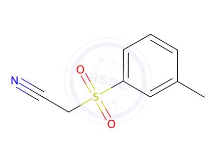 Chemical structure of 2-(M-tolylsulfonyl)acetonitrile