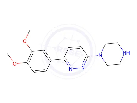 Chemical structure of 3-(3,4-Dimethoxyphenyl)-6-(piperazin-1-yl)pyridazine