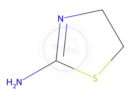 Chemical structure of 2-Amino-2-thiazoline