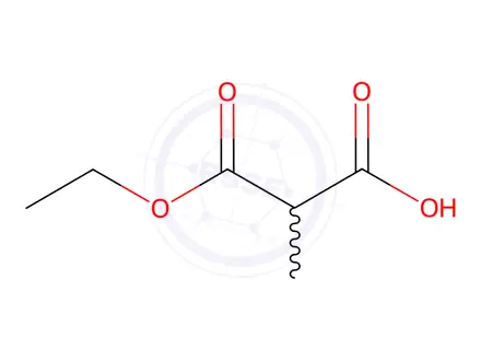 Chemical structure of Ethyl 2-Carboxypropionate