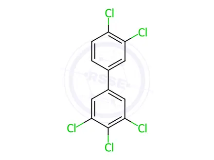 Chemical structure of PCB 126