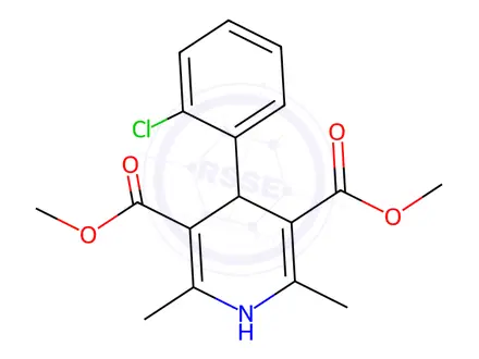 Chemical structure of Amlodipine EP Impurity G (Amlodipine USP Related Compound C)