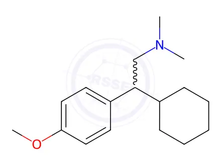 Chemical structure of Deoxy Venlafaxine