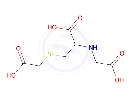 Chemical structure of Acetylcysteine Impurity 17