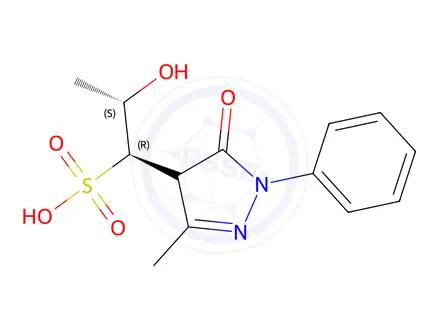 Chemical structure of Edaravone impurity 36 (Mixture of Enantiomers)
