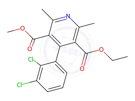 Chemical structure of Felodipine EP Impurity A