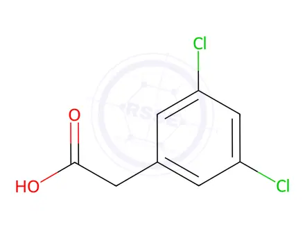 Chemical structure of 3,5-Dichlorophenylacetic Acid