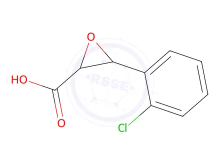 Chemical structure of 3-(2-Chlorophenyl)oxirane-2-carboxylic acid