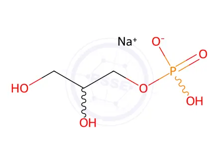 Chemical structure of Glycerol Impurity 17 Sodium Salt (α-Glycerophosphate Sodium)