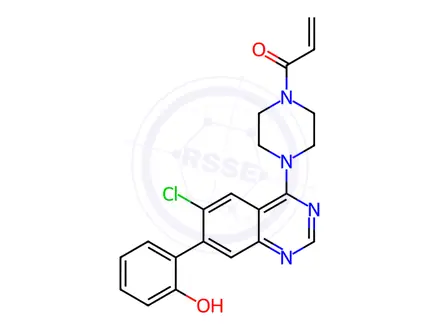 Chemical structure of ARS 1620 Impurity 95