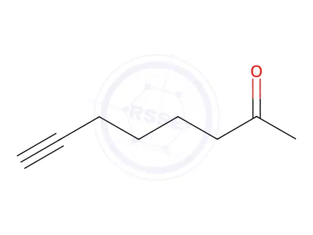 Chemical structure of oct-7-yn-2-one
