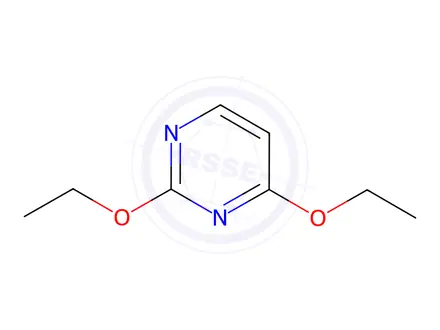 Chemical structure of 2,4-Diethoxypyrimidine