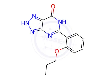 Chemical structure of Zaprinast