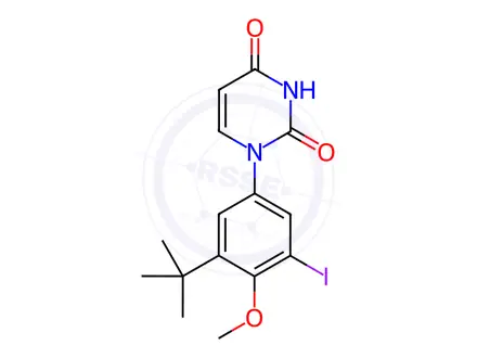 Chemical structure of Dasabuvir Impurity 2