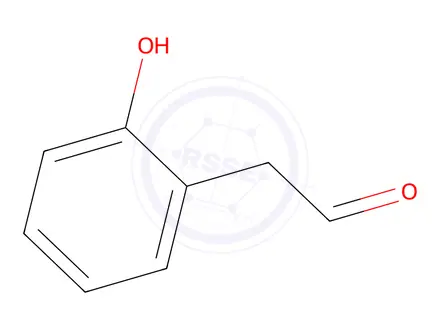 Chemical structure of 2-(2-Hydroxyphenyl)acetaldehyde