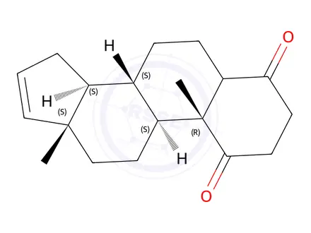 Chemical structure of 1,4-Androstenedione