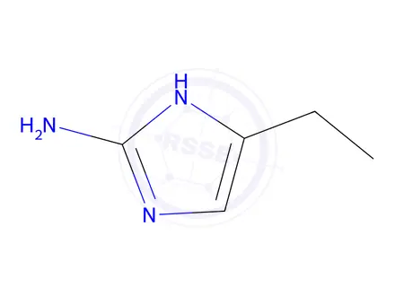 Chemical structure of 5-ethyl-1H-imidazol-2-amine