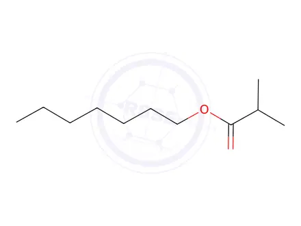 Chemical structure of HEPTYL ISOBUTYRATE