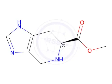 Chemical structure of Methyl (S)-4,5,6,7-tetrahydro-1H-imidazo[4,5-c]pyridine-6-carboxylate