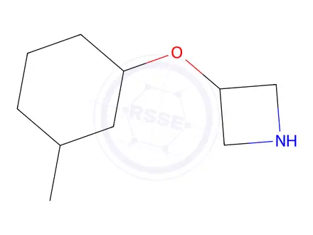 Chemical structure of 3-((3-Methylcyclohexyl)oxy)azetidine