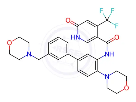 Chemical structure of OICR 0547