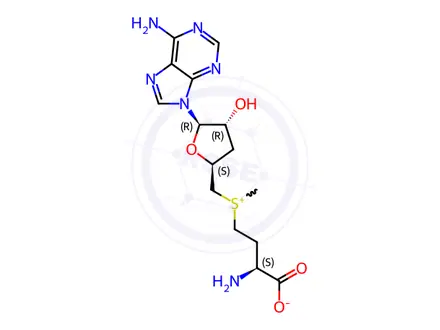 Chemical structure of Adenosyl Methionine Impurity 8