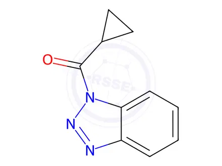 Chemical structure of Benzotriazol-1-yl(cyclopropyl)methanone