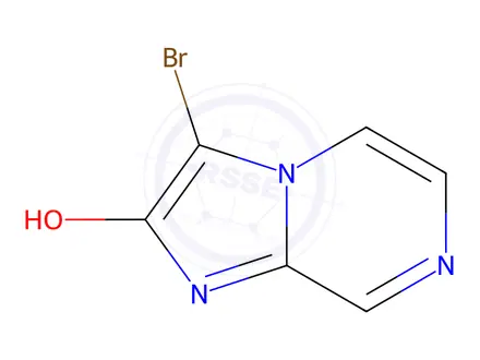 Chemical structure of 3-Bromoimidazo[1,2-a]pyrazin-2-ol