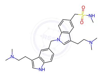 Chemical structure of Sumatriptan EP Impurity H