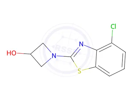 Chemical structure of 1-(4-chlorobenzo[d]thiazol-2-yl)azetidin-3-ol