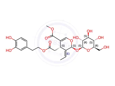 Chemical structure of Oleuropein