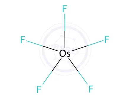 Chemical structure of Osmium fluoride (OsF5), (SP-5-11)-