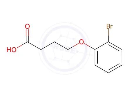 Chemical structure of 4-(2-Bromophenoxy)butanoic acid
