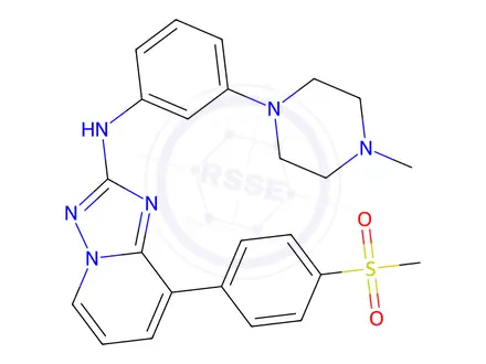 Chemical structure of CEP-33779