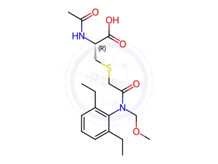 Chemical structure of Alachlor Impurity 12