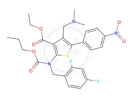 Chemical structure of Relugoli Impurity 147